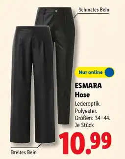 Lidl ESMARA Hose Angebot