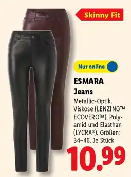 Lidl ESMARA Jeans Angebot
