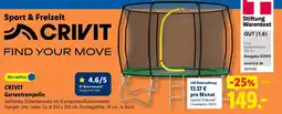 Lidl CRIVIT Gartentrampolin Angebot
