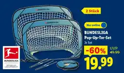 Lidl BUNDESLIGA Pop-Up-Tor-Set Angebot