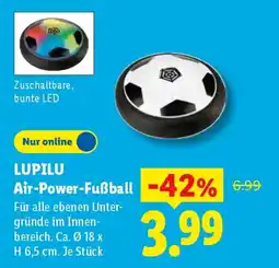 Lidl LUPILU Air-Power-Fußball Angebot