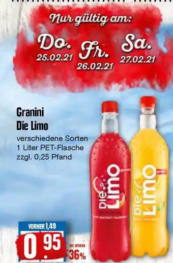 Edeka Frischemarkt Granini Die Limo Angebot