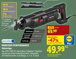 Lidl PARKSIDE PERFORMANCE Säbelsäge Angebot
