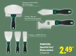 Lidl PARKSIDE Spachtel-Set/Eimerschaber Angebot