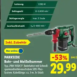 Lidl PARKSIDE Bohr- und Meißelhammer Angebot