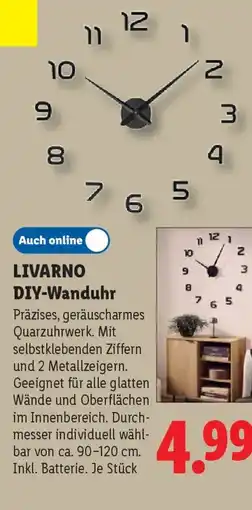 Lidl LIVARNO DIY-Wanduhr Angebot