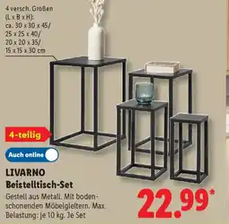 Lidl LIVARNO Beistelltisch-Set Angebot