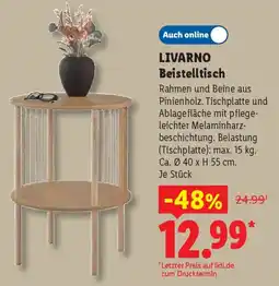Lidl LIVARNO Beistelltisch Angebot