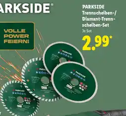 Lidl PARKSIDE Trennscheiben-/Diamant-Trennscheiben-Set Angebot