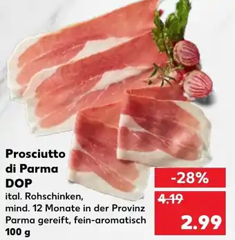 Kaufland Prosciutto di Parma DOP 100g Angebot