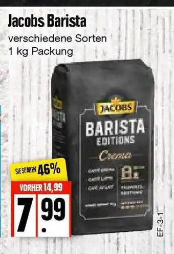 Edeka Frischemarkt Jacobs Barista Angebot