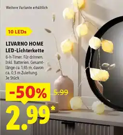 Lidl LIVARNO HOME LED-Lichterkette Angebot