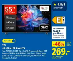 Lidl TCL 4K-Ultra-HD-Smart-TV Angebot