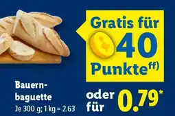 Lidl Bauern-baguette Angebot