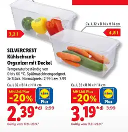 Lidl SILVERCREST Kühlschrank-Organizer mit Deckel Angebot