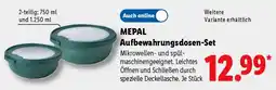 Lidl MEPAL Aufbewahrungsdosen-Set Angebot