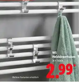 Lidl W5 Heizkörperhaken Angebot