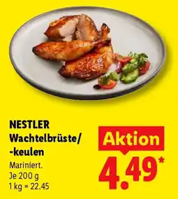 Lidl NESTLER Wachtelbrüste/-keulen Angebot