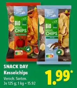 Lidl SNACK DAY Kesselchips Angebot