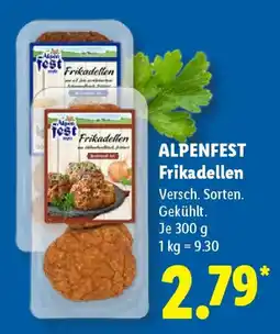 Lidl ALPENFEST Frikadellen Angebot