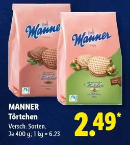 Lidl MANNER Törtchen Angebot