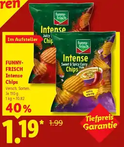 Lidl FUNNY-FRISCH Intense Chips Angebot