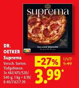 Lidl DR. OETKER Suprema Angebot