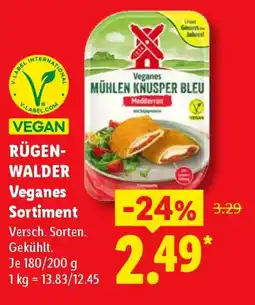 Lidl RÜGEN-WALDER Veganes Sortiment Angebot