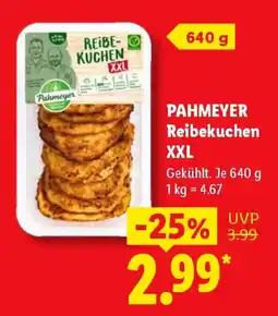 Lidl PAHMEYER Reibekuchen XXL Angebot