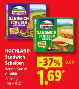 Lidl Hochland Sandwich Scheiben Angebot