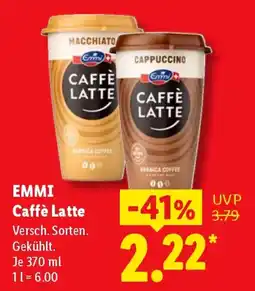 Lidl EMMI Caffè Latte Angebot