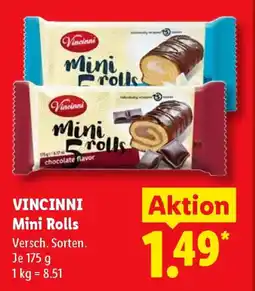 Lidl Vincinni Mini Rolls Angebot