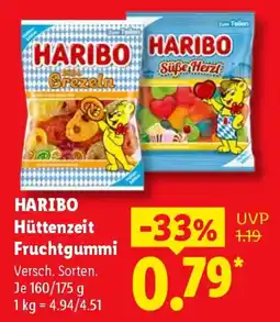 Lidl HARIBO Hüttenzeit Fruchtgummi Angebot