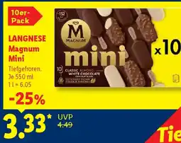 Lidl LANGNESE Magnum Mini Angebot