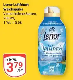 Globus Lenor Luftfrisch Weichspüler Angebot