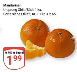 Globus Mandarinen Angebot