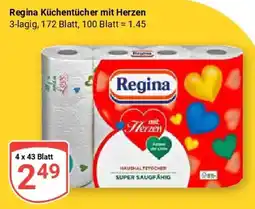 Globus Regina Küchentücher mit Herzen Angebot