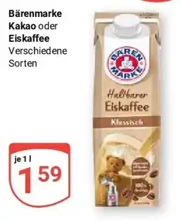 Globus Bärenmarke Kakao oder Eiskaffee Angebot