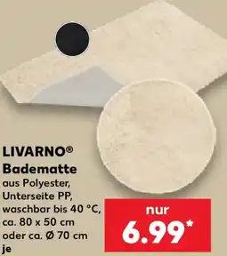 Kaufland LIVARNO Badematte Angebot