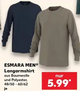 Kaufland ESMARA MEN Langarmshirt Angebot