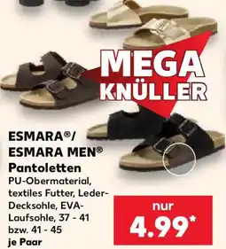 Kaufland ESMARA/ESMARA MEN Pantoletten Angebot