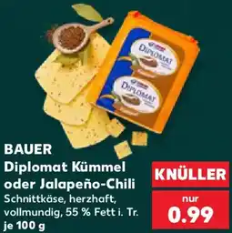 Kaufland BAUER Diplomat Kümmel oder Jalapeño-Chili Angebot