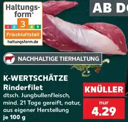Kaufland KNÜLLER Rinderfilet Angebot