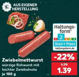 Kaufland Zwiebelmettwurst Angebot