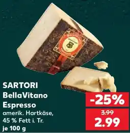 Kaufland SARTORI BellaVitano Espresso Angebot