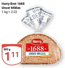 Globus Harry Brot 1688 Unser Mildes Angebot
