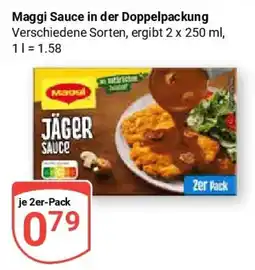 Globus Maggi Sauce in der Doppelpackung Angebot