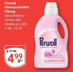 Globus Perwoll Feinwaschmittel Flüssig Angebot