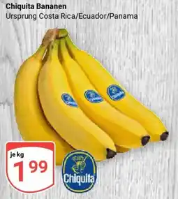 Globus Chiquita Bananen Angebot