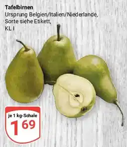 Globus Tafelbirnen Angebot